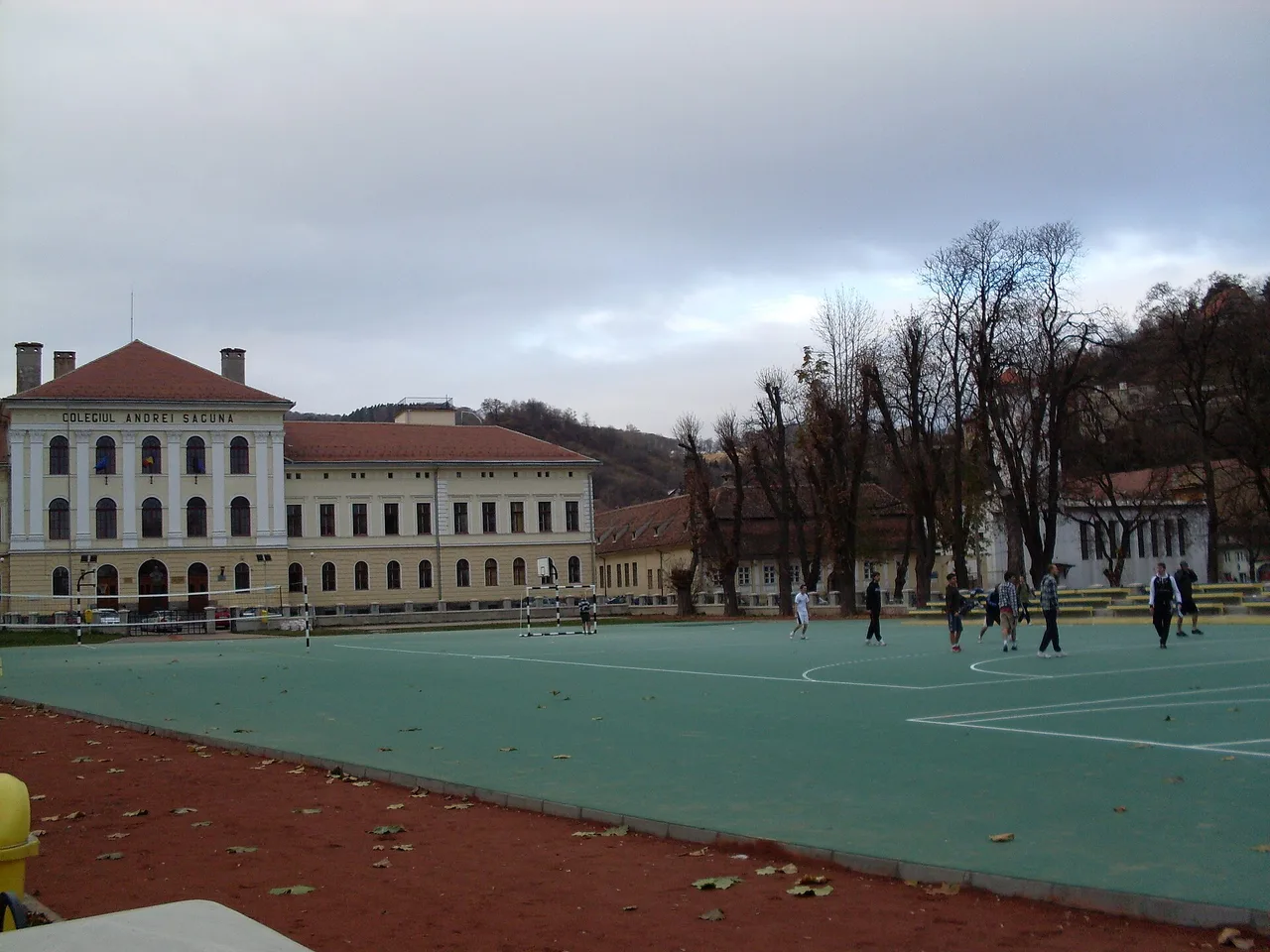 Curtea colegiului Andrei Șaguna din Brașov